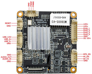 4K Sony imx415 CMOS cảm biến <span class=keywords><strong>IP</strong></span> <span class=keywords><strong>Camera</strong></span> <span class=keywords><strong>module</strong></span> với tầm nhìn ban đêm phát hiện chuyển động cho <span class=keywords><strong>ONVIF</strong></span> RTSP P2P giám sát openipc cho Drone - Product Image 4