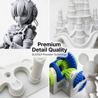 Service d'impression 3D SLA, pièces en résine transparente de précision personnalisées, tolérance de 0,2 mm, rugosité de surface de 8 à 15 µm, prototype rapide, OEM