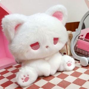 ตุ๊กตาขนนุ่มน่ารักขนาด 16 ซม. ของเล่นตุ๊กตาคุณภาพสูง รูปการ์ตูนนั่ง แมวน้อยอีโม ของขวัญสำหรับเพื่อน - Product Image 6