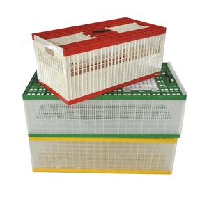 Volaille Poulet Transport Cage De Transport De Poulet Pigeon En Acier Plastique Canard Cage À Rôtir Transport <span class=keywords><strong>Oiseau</strong></span> // - Product Image 1
