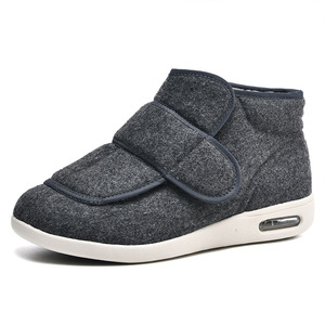 รองเท้าดูแลเท้าแบบตาข่ายรองรับน้ำหนักและหนังแท้ พร้อมรองรับอุ้งเท้าและลดแรงกระแทก สำหรับรองเท้าลำลองผู้ชาย - Product Image 2