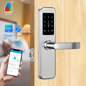แอป TTlock กุญแจล็อคอัจฉริยะ TT Hotel สำหรับโรงแรม ระบบอิเล็กทรอนิกส์ ไม่ใช้กุญแจ ใช้รหัสผ่าน บันทึกข้อมูลบนคลาวด์ วัสดุสแตนเลส 304 แบบฝัง สำหรับประตูไม้ รุ่น TTM896 - Product Image 1
