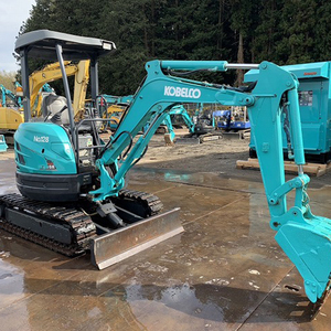 Mini-excavatrice sur chenilles d'occasion Shengang 3 tonnes SK20SR-5 haute performance, importée du Japon avec moteur, pompe et moteur - Product Image 5