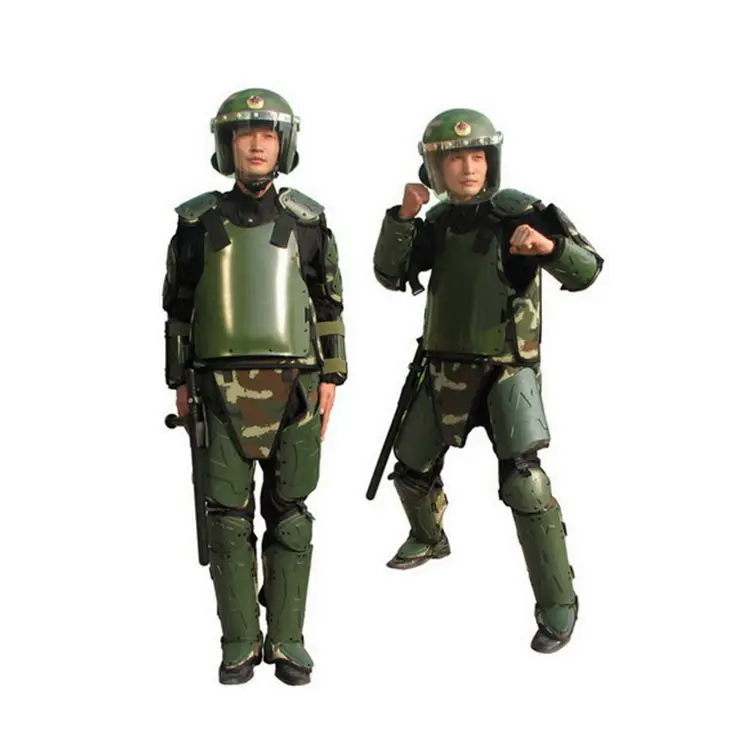 Système de sécurité rigide, Camouflage coloré, armure de contrôle des balles