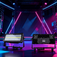 Lumière LED RGBW portable UNOXINE IP65 |   Lumière de scène DJ DMX étanche pour bar et fête en plein air