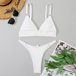 cheap white bikini