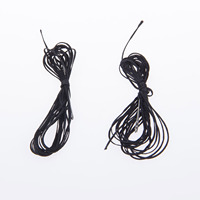 Cubiertas para volante de cuero de fibra suave DIY, volante de coche trenzado Universal con agujas e hilo, accesorios interiores