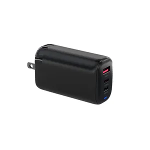 便携式快速移动充电c型旅行适配器65w充电器，用于安全摄像机适配器便携式dvd