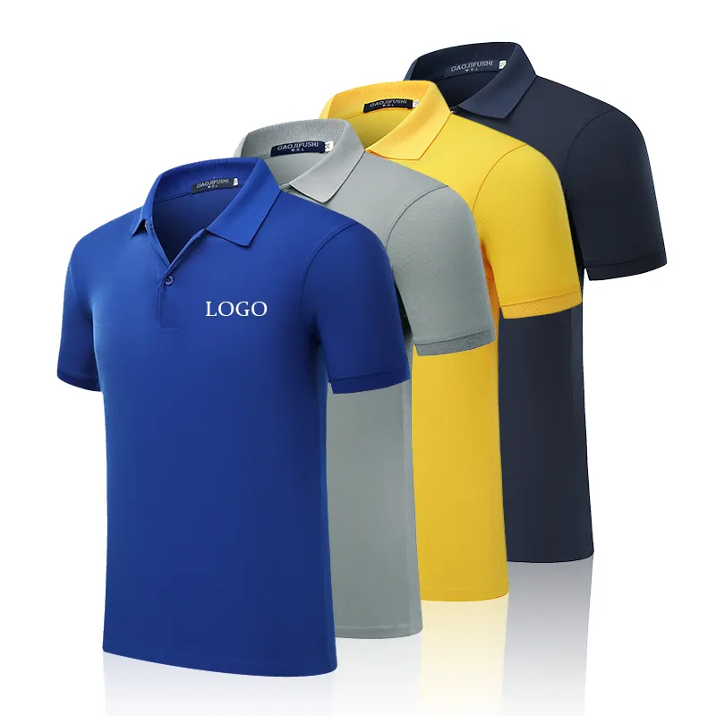 Wholesale Oem Unisex Polo Shirt Blank Sport Fit Custom Printing Logo Design 100% Cotton Pique Plain Mens Golf Polo T Shirts