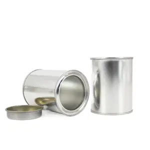 500ml Wholesale Empty Round Tin Can For Paint Package