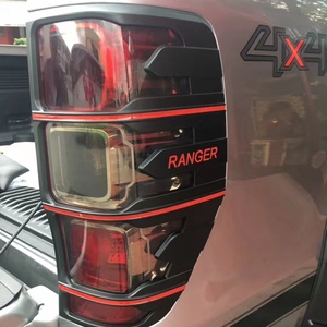 Cubierta de Luz Trasera para Camioneta, Cromada y Negra, de Plástico ABS, para Ford - Product Image 4