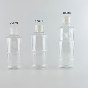 Botellas de plástico de 250, 300 y 400 ml, cilíndricas, con tapa de rosca, para pintura acrílica, acuarela, pegamento y uso en papelería. - Product Image 1