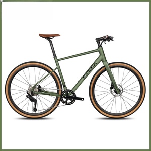 Bicicleta de Carretera para Grava - Cuadro de Aluminio Superligero, Manillar de Carretera para Hombre y Mujer, Cuadro de Aluminio con Velocidad Variable y Frenos de Disco - Product Image 3