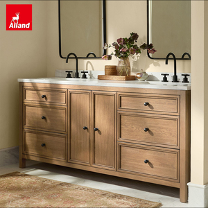 Meuble-lavabo de luxe Alland Master avec miroir LED pour salle de bain d'hôtel 2026 - Product Image 4