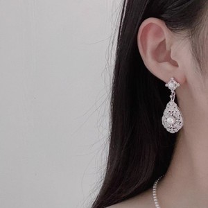 22513DIY Boucles d'oreilles en argent à double usage, en argent S925, avec perles de 4 à 7 mm, support vide pour perles, accessoires pour perles, support vide - Product Image 1