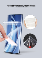 Alta calidad 150um alto claro TPU reparación de automóviles impermeable hidrogel 18*12cm películas para máquina Plotter