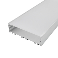 Luz Led lineal 12035 Suspensión de oficina Canal Led Luces lineales de aleación de aluminio negro plateado