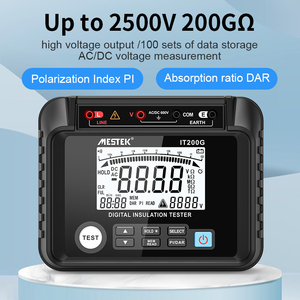 IT200G Auto Range digitale AC DC misura di <span class=keywords><strong>tensione</strong></span> resistenza di isolamento <span class=keywords><strong>tester</strong></span> misuratore megohmmetro voltmetro - Product Image 5