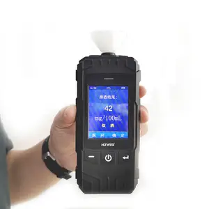 Precisión de grado profesional compatible con Android y iPhone Impresora Blue Tooth Sensor de Celda de Combustible Alcoholímetro Probador de alcohol - Product Image 2