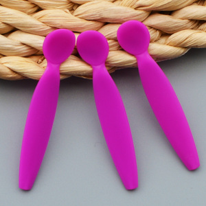 Commercio all'ingrosso basso MOQ di alta qualità crema per il viso cucchiaio per il viso piccola cura della pelle di bellezza Design personalizzato trucco di lusso spatola cosmetica - Product Image 3