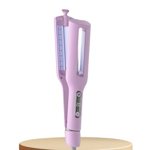 Fer à boucler double tension pour cheveux ondulés et bouclés, fer à friser pour ondulations œuf - Product Image 1