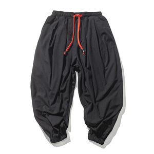 <span class=keywords><strong>Pantaloni</strong></span> a Gamba Larga in Cotone e <span class=keywords><strong>Lino</strong></span> con Logo Personalizzato Ricamato Shinesia per <span class=keywords><strong>Uomo</strong></span> - <span class=keywords><strong>Pantaloni</strong></span> Leggeri e Traspiranti da <span class=keywords><strong>Uomo</strong></span> - Product Image 5