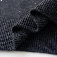 OEM ODM 100% Pull décontracté à quarts de boutons en laine pour femmes, tricots à capuche doux et confortables, sweats à capuche respirants