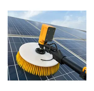 家用电源7.5米太阳能电池板单头刷无刷电机清洁刷套件太阳能电池板清洁系统