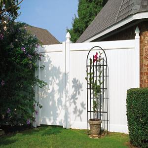 Resistente UV vinile Privacy PVC pannello di recinzione all'aperto e Post per giardini soleggiati a prova di dissolvenza garanzia - Product Image 1