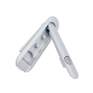AB403 Lever <b>Lock</b> Aluminum Folding Key <b>Cabinet</b> Door <b>Lock</b> Industrial Durable - Product Image 1