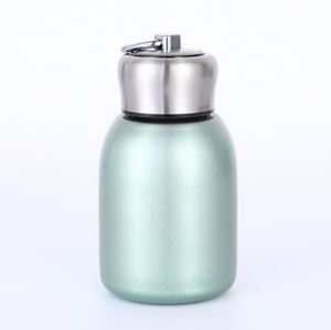 Bouteille d'eau portable en acier inoxydable de haute qualité avec couvercle rabattable verrouillable, poignée de levage et corde - Product Image 2