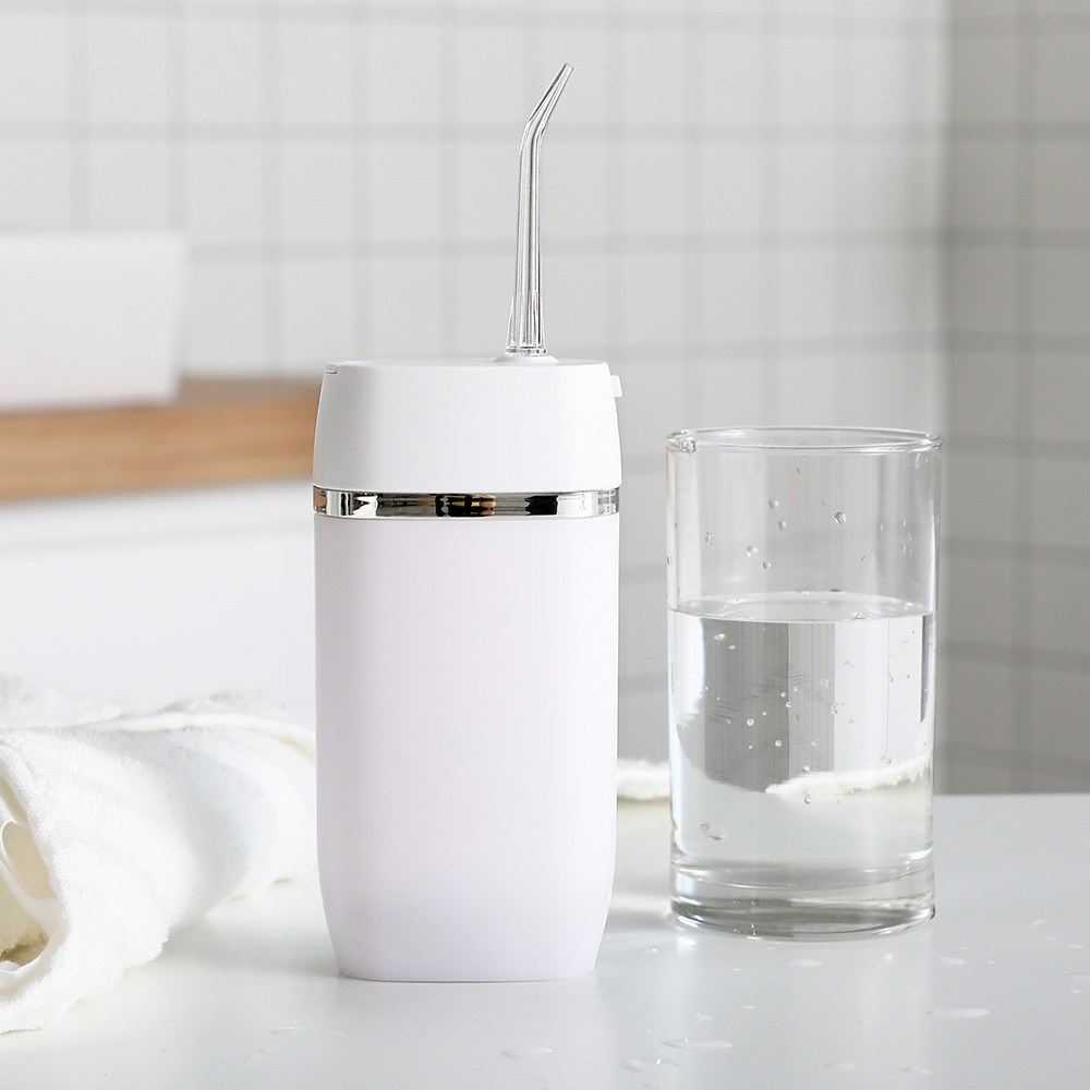 mini 3 Modes 2 Jet Tips Deep Clean teeth water flosser cordless portable