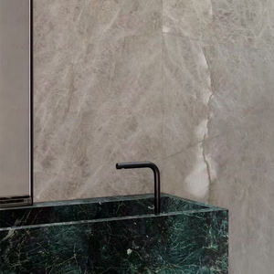 Groothandel Nieuw Ontwerp Custom Verde Alpi Groene Marmeren Gootsteen Kom Badkamer Stenen Wastafels Home Villa Hotel Decoratie - Product Image 5