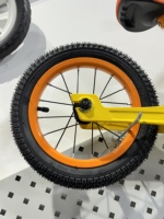 Patinete de Equilibrio WANYI con Marco de Acero, Llanta de 12 Pulgadas, Asiento Ajustable, Sin Pedales, para Niños de 1 a 4 Años