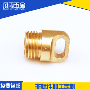 Inserts filetés en laiton sur mesure, métriques grossiers, diamètre max. 16 mm, diamètre intérieur 20 mm, pièces usinées pour usage industriel - Product Image 4