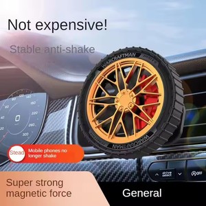 Supporto magnetico dell'automobile del telefono di rotazione di 360 gradi, supporto del telefono, porta-aria dello sfiato del telefono per le automobili con la Clip del gancio - Product Image 3