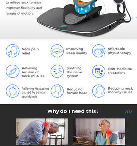 Piccola MOQ USA brevettata nuove invenzioni elettroniche decine di macchina dispositivo per alleviare il dolore al collo dispositivo per la cura cervicale OEM - Product Image 3