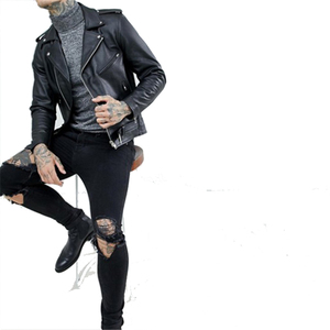 Venta al por mayor 2021 nuevo diseño de cuero de manga regular de invierno para <span class=keywords><strong>hombre</strong></span> chaquetas y <span class=keywords><strong>abrigos</strong></span> de invierno - Product Image 2
