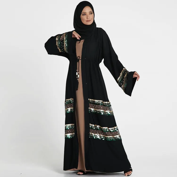 Vestido islámico turco abaya, logo morocan, abaya
