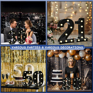 Regalo per <span class=keywords><strong>il</strong></span> <span class=keywords><strong>13</strong></span>° Compleanno per Ragazze, Numero <span class=keywords><strong>13</strong></span> Luminoso con Strisce LED, Decorazione Murale per Matrimoni e Feste Aziendali - Product Image 3