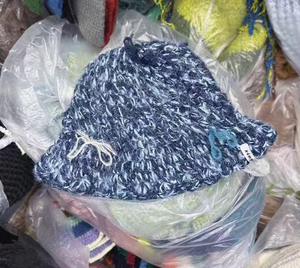 Adorable bonnet tricoté à oreilles <span class=keywords><strong>de</strong></span> chat rayé avec oreilles <span class=keywords><strong>de</strong></span> renard d'hiver - Product Image 5