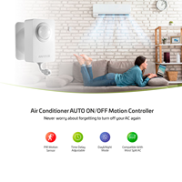 Contrôleur d'économie d'énergie pour climatiseur, câble USB ou batterie, double alimentation, arrêt automatique, capteur de mouvement pour climatisation