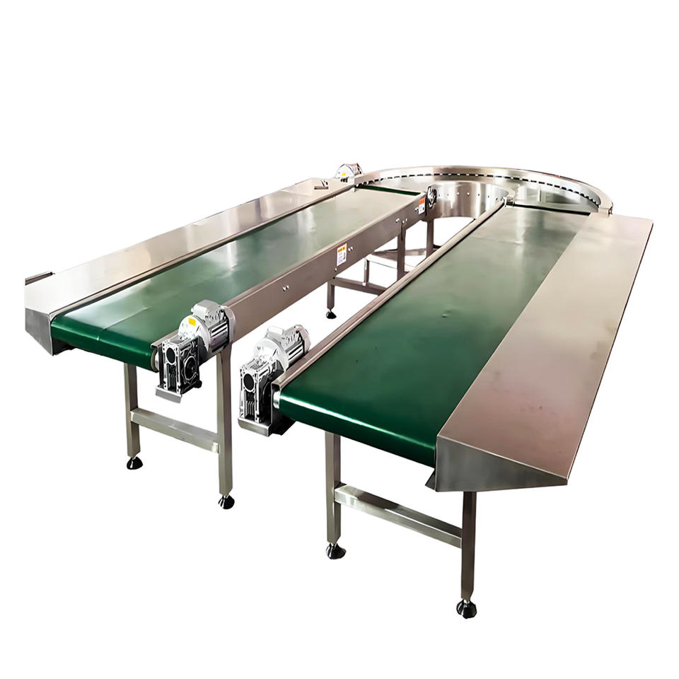 Sorting Hoist Used Stainless Steel Logistics Conveyor Belt Sorting Material Cargo ...