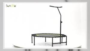 Minitrampolín <span class=keywords><strong>Hexagonal</strong></span> de 50 pulgadas para gimnasio, Bola de gravedad de polipropileno - Product Image 5