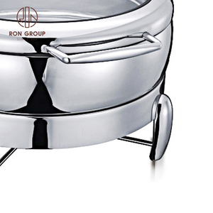 Juego de platos de acero inoxidable para decoración de Catering, calentador de comida para Bar, <span class=keywords><strong>Buffet</strong></span>, boda, Hotel - Product Image 6