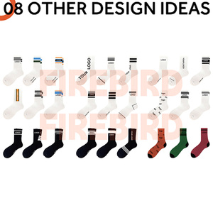 Chaussettes personnalisées de haute qualité, chaussettes de sport en coton blanc, logo personnalisé, chaussettes d'équipe de <span class=keywords><strong>basket</strong></span>-ball pour hommes - Product Image 4