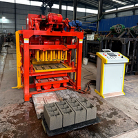 Machine de fabrication de briques en blocs de petite taille, ligne de production automatique de blocs de béton et de ciment