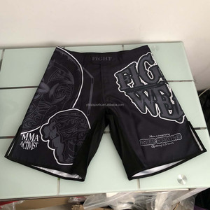 Pantalones Cortos de Boxeo MMA de Alta Calidad Personalizados, Pantalones Cortos de Entrenamiento de <span class=keywords><strong>Muay</strong></span> Thai - Product Image 2