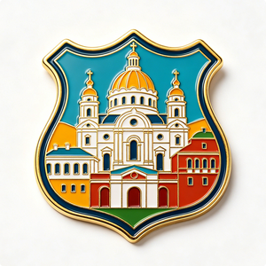 Espada de Murciélago Esmaltada Personalizada de 5mm para Placa de Plata Estampada con Esmalte Negro Duro, Insignia de Recuerdo y Colección - Product Image 2