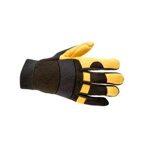 Gants de sécurité en cuir personnalisés de qualité supérieure, respirants, avec sangle de maintien à la taille, service OEM, gants pour mécaniciens - Product Image 4